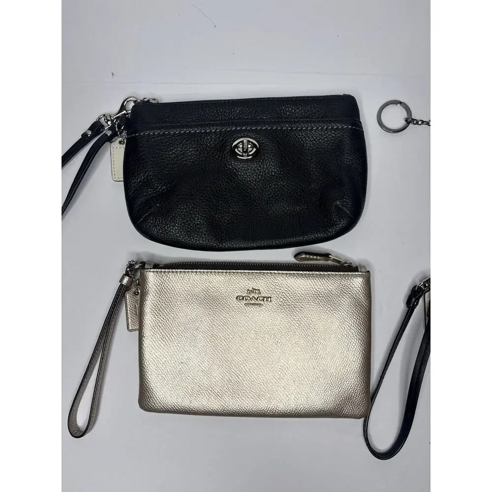 Coach Leather Wallet Bundle